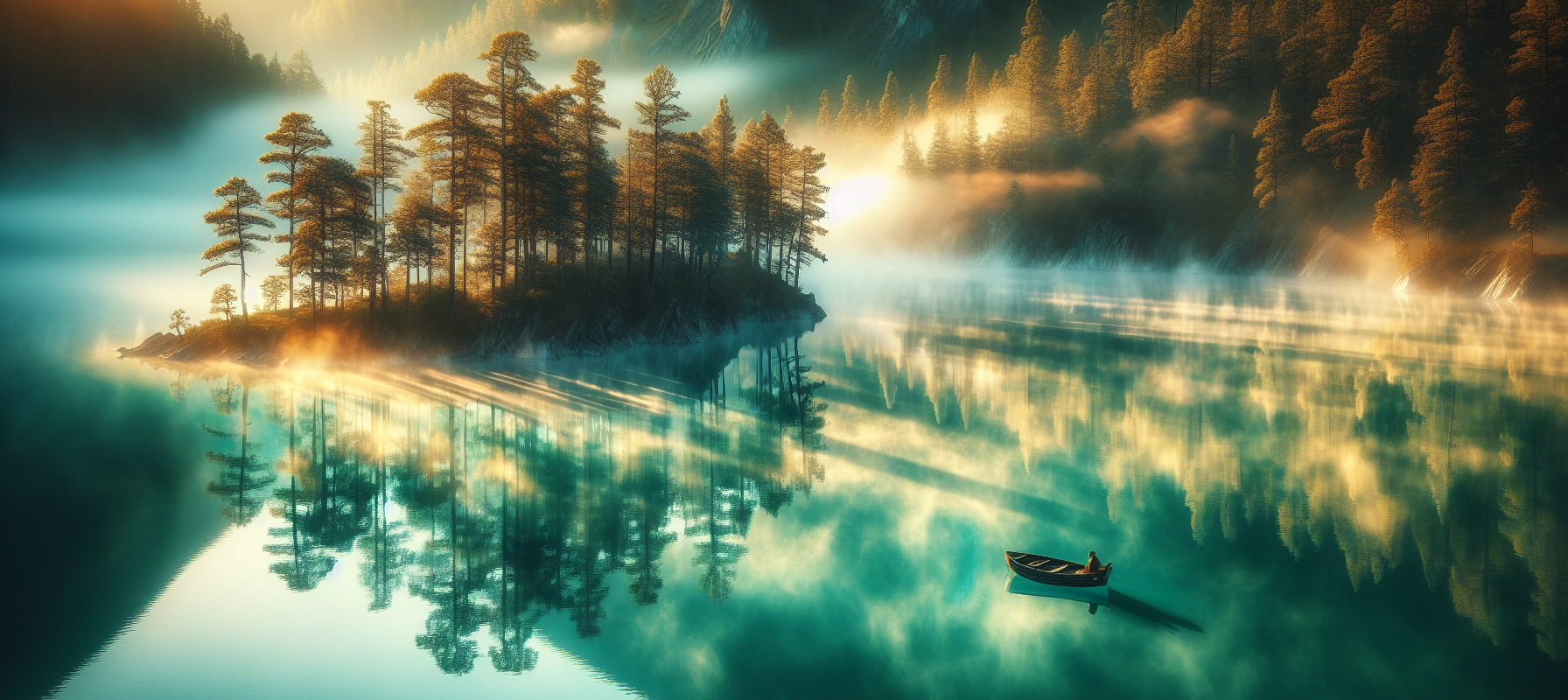 Lake Baikal dawn mist Russia — fresh water investment thesis natural resource