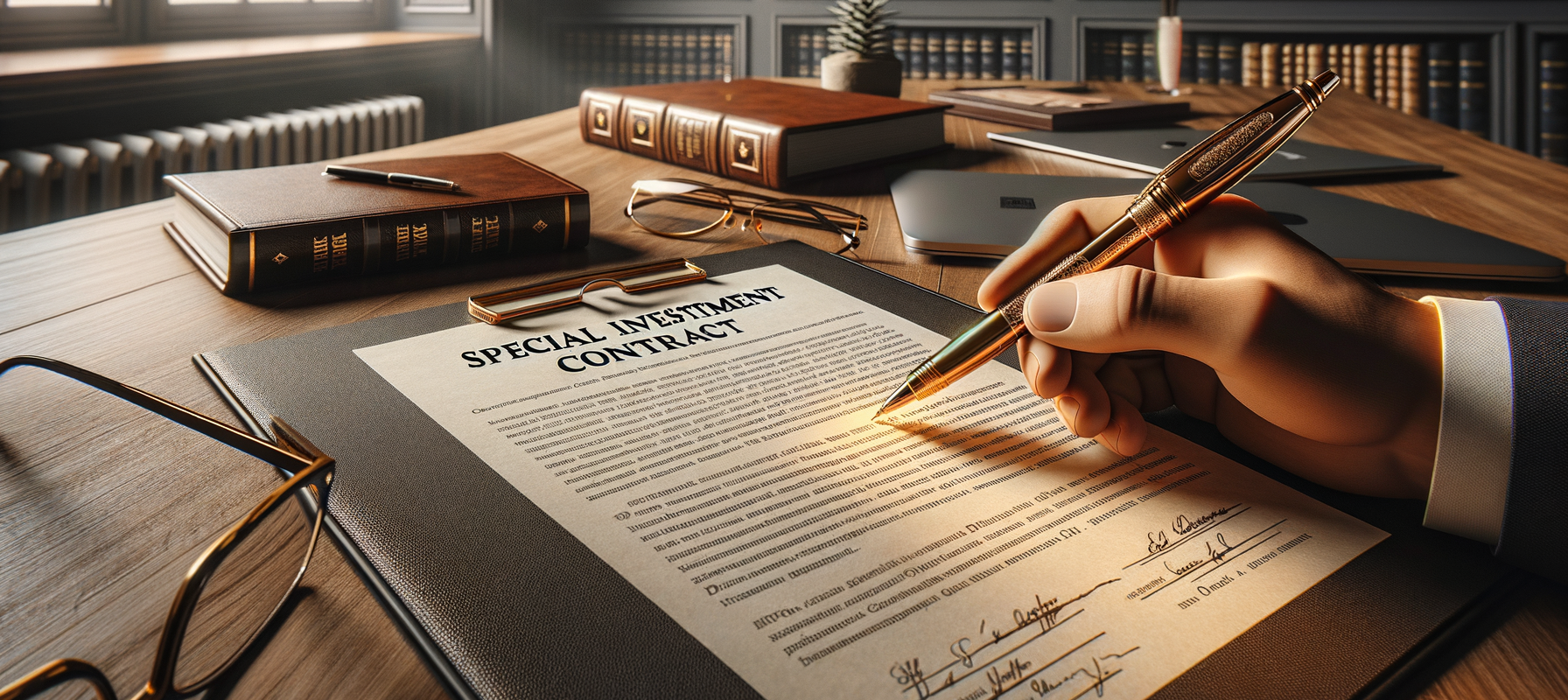 Special Investment Contract document lawyer Montblanc pen Moscow — Russia foreign investors UAE China 2026